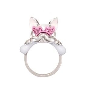 KATE SPADE • Francois French Bulldog Ring